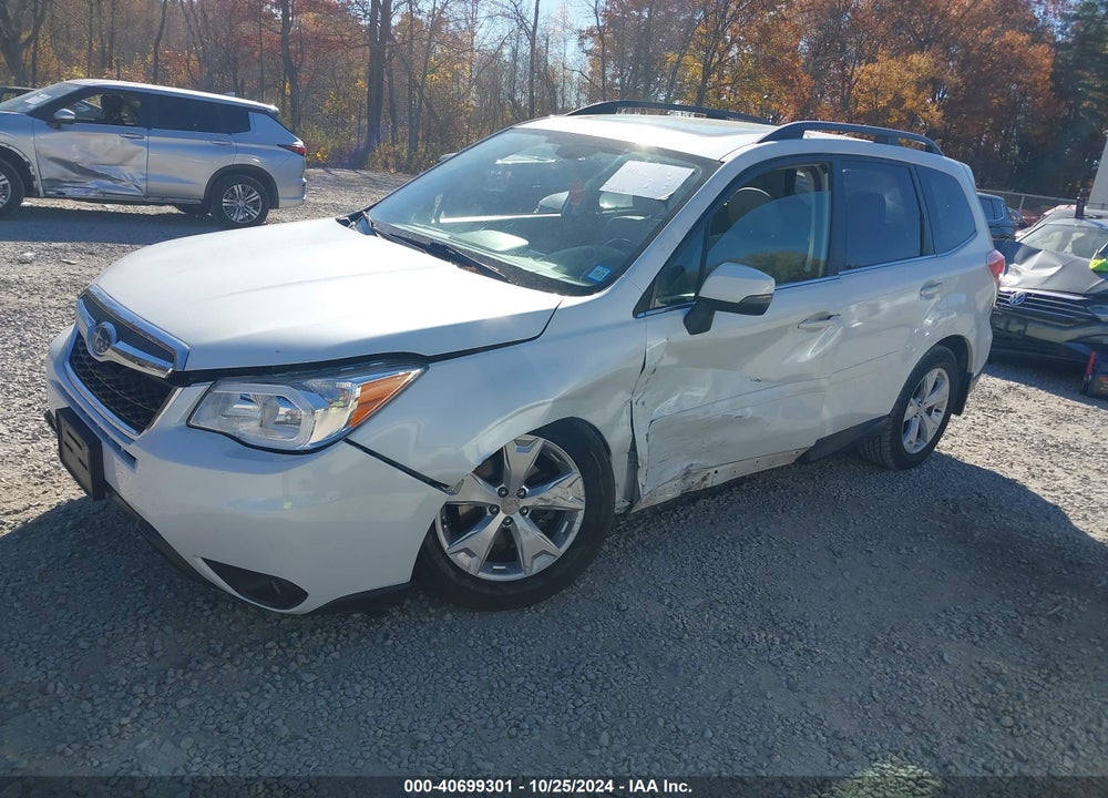 2014 SUBARU FORESTER 2.5I TOURING VIN: JF2SJAPCXEH508157