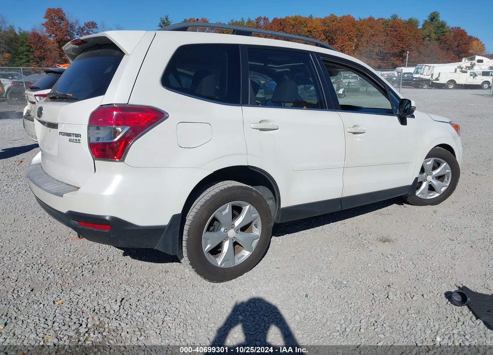 2014 SUBARU FORESTER 2.5I TOURING VIN: JF2SJAPCXEH508157
