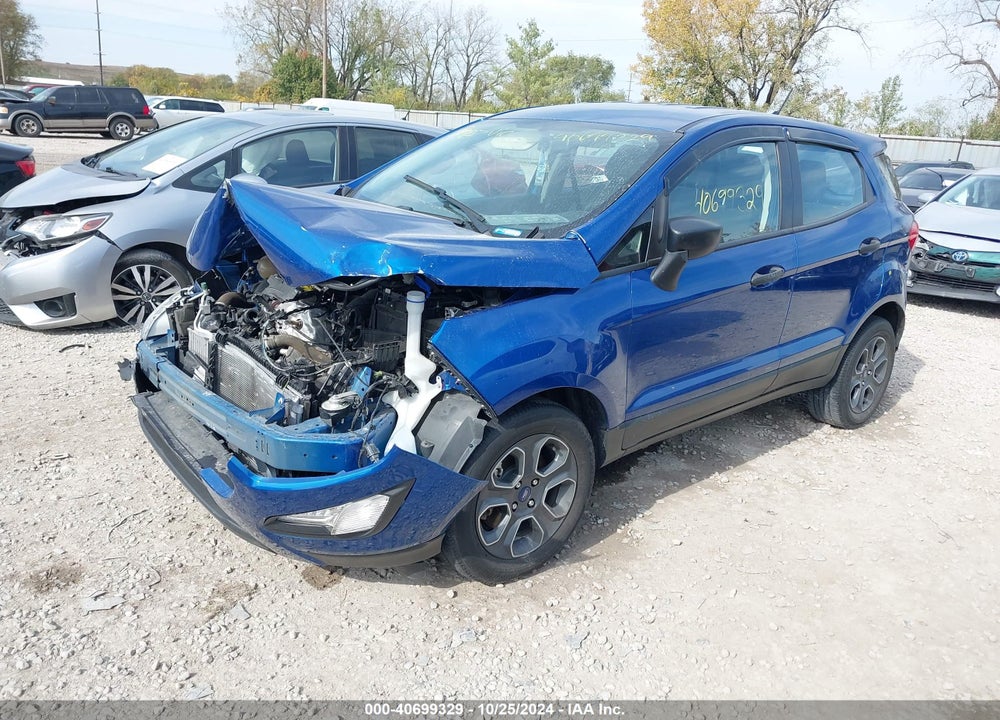 2021 FORD ECOSPORT S VIN: MAJ3S2FE5MC410938