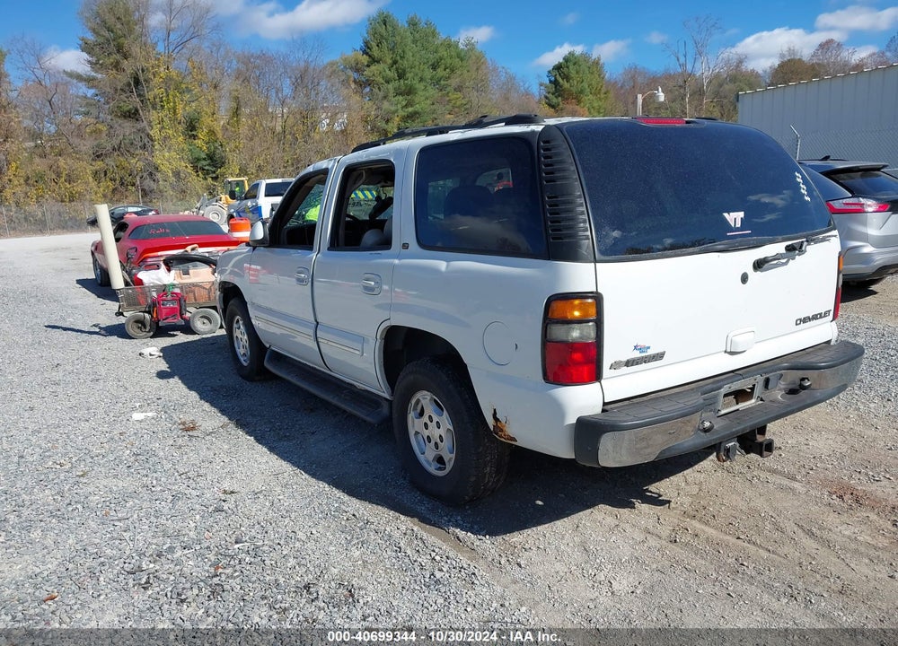 2004 CHEVROLET TAHOE LT VIN: 1GNEK13Z64J105309
