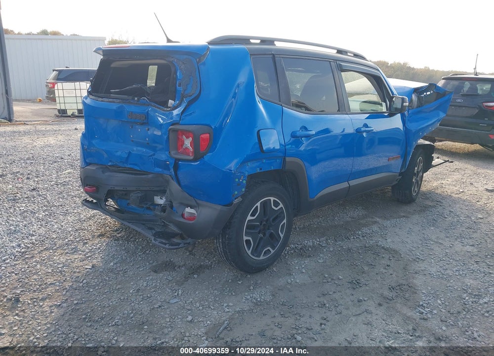 2015 JEEP RENEGADE TRAILHAWK VIN: ZACCJBCT8FPB98759