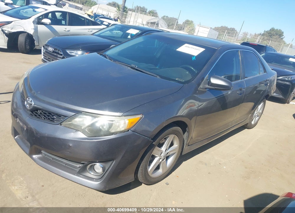 2012 TOYOTA CAMRY SE VIN: 4T1BF1FKXCU571672
