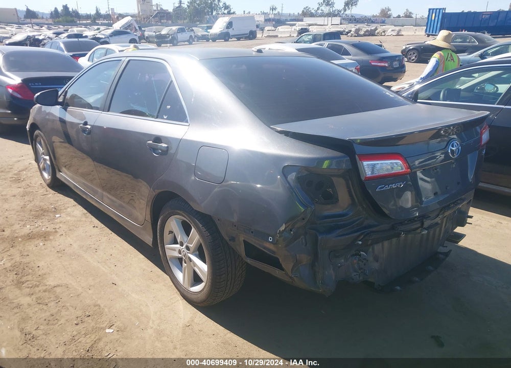 2012 TOYOTA CAMRY SE VIN: 4T1BF1FKXCU571672