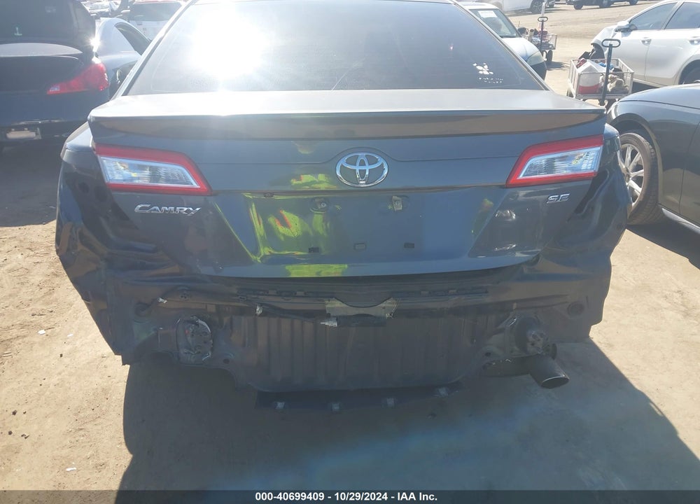 2012 TOYOTA CAMRY SE VIN: 4T1BF1FKXCU571672