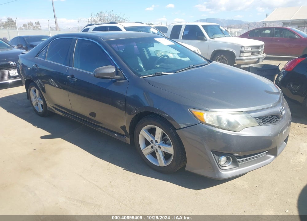 2012 TOYOTA CAMRY SE VIN: 4T1BF1FKXCU571672