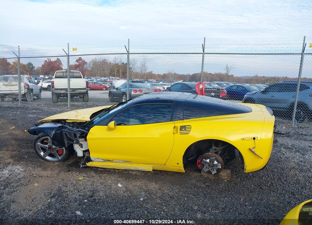 2007 CHEVROLET CORVETTE VIN: 1G1YY26U275104495