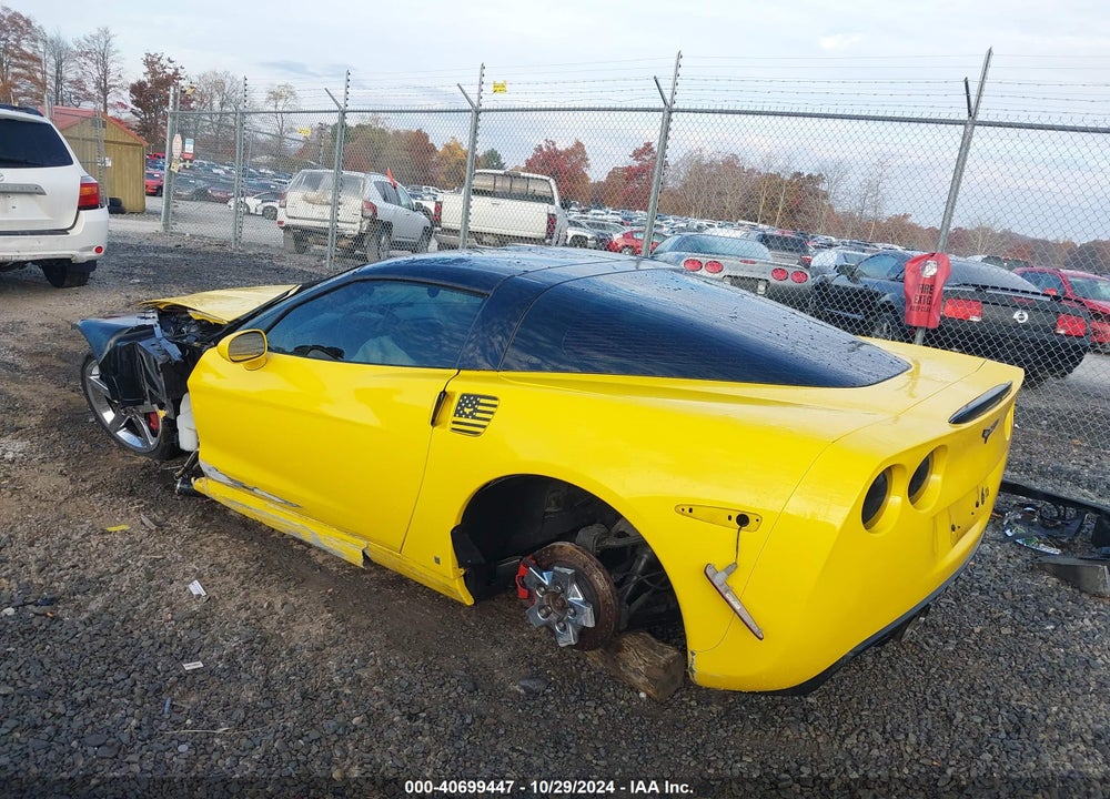2007 CHEVROLET CORVETTE VIN: 1G1YY26U275104495