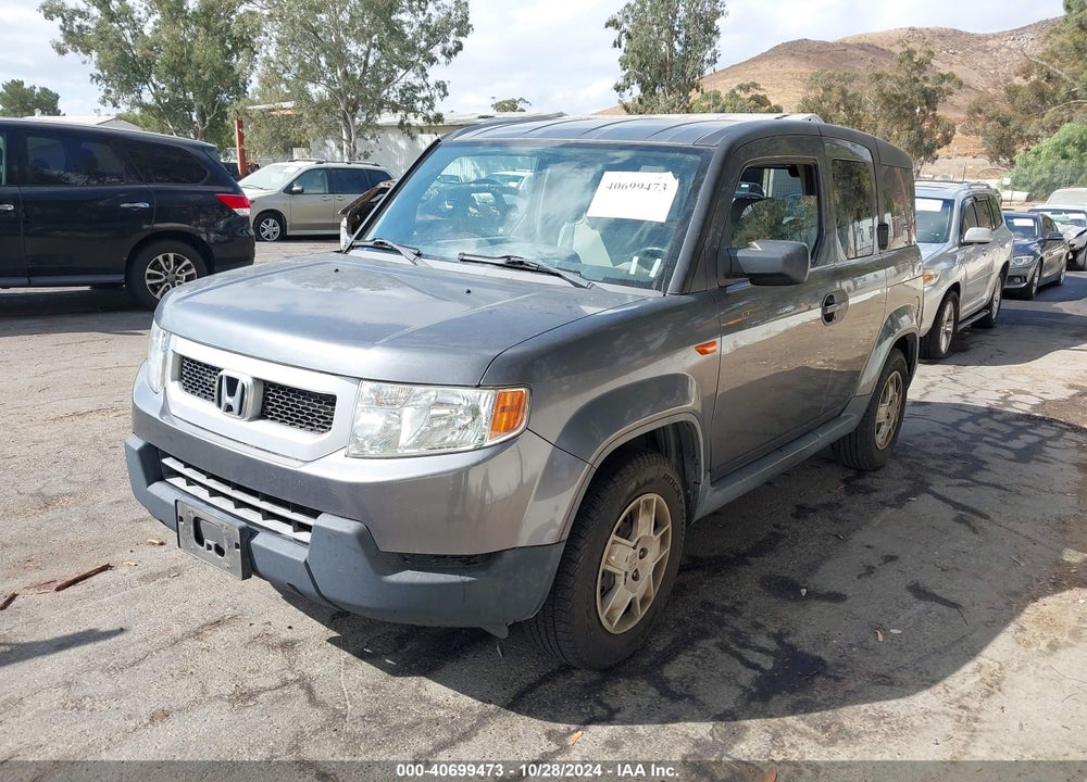 2009 HONDA ELEMENT LX VIN: 5J6YH183X9L003137