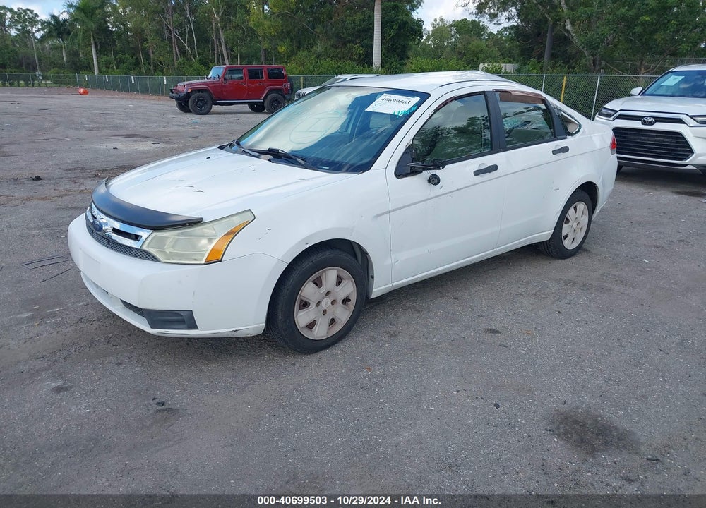 2008 FORD FOCUS S VIN: 1FAHP34N68W158251
