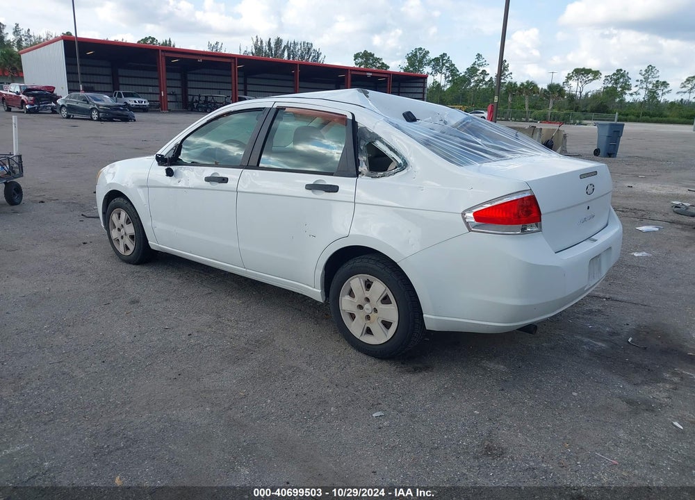 2008 FORD FOCUS S VIN: 1FAHP34N68W158251