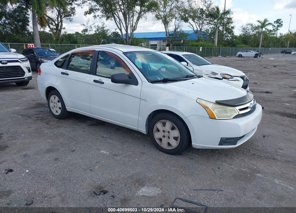2008 FORD FOCUS S VIN: 1FAHP34N68W158251