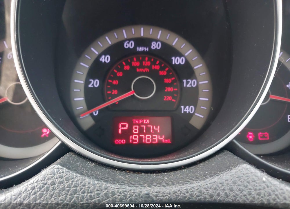 2010 KIA FORTE LX VIN: KNAFT4A24A5273078
