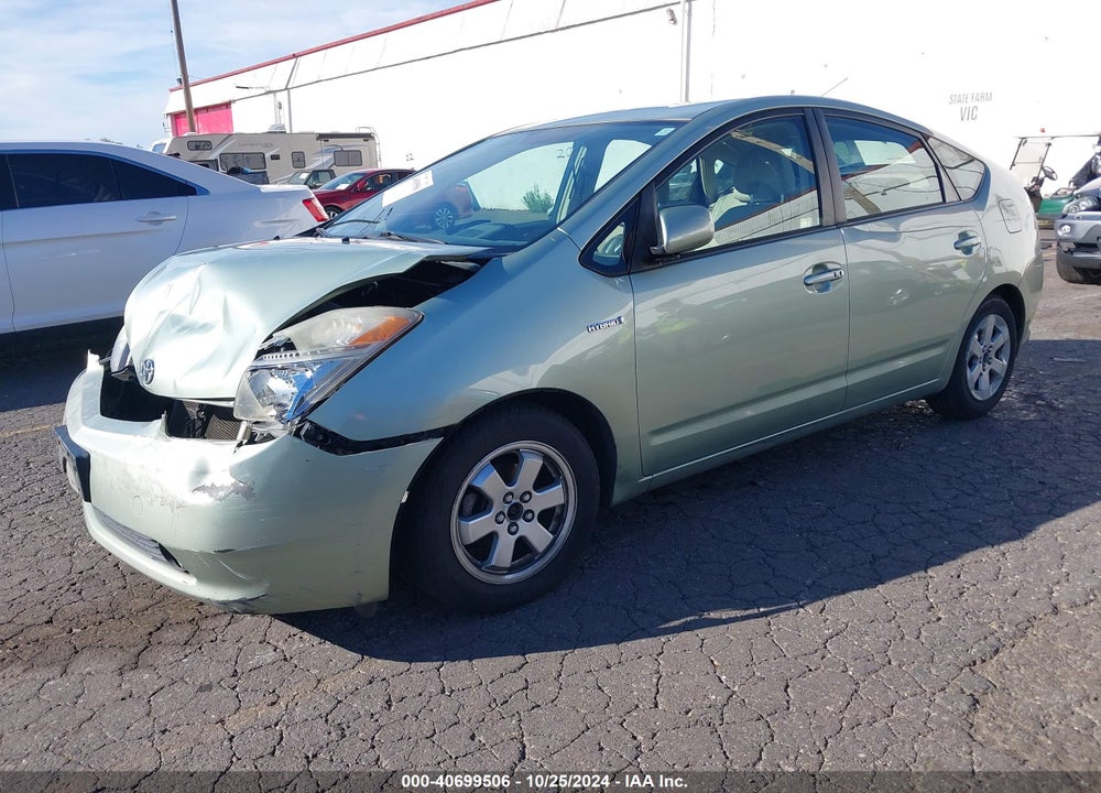 2007 TOYOTA PRIUS VIN: JTDKB20U677555621