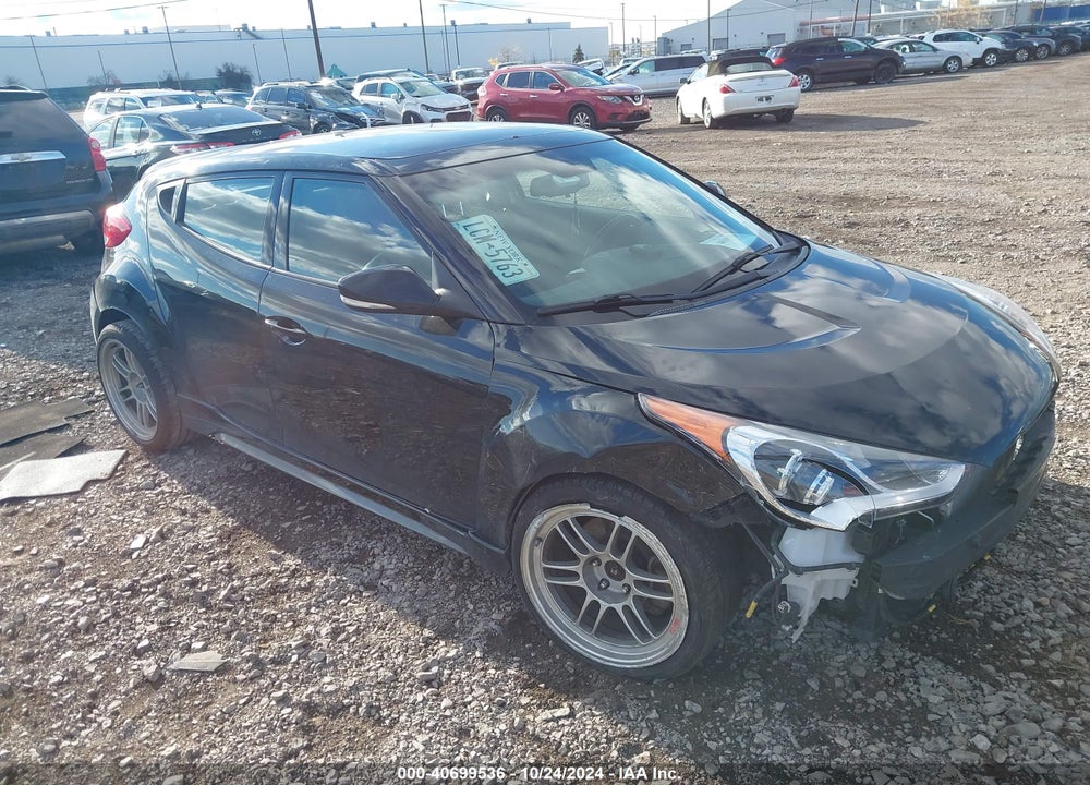 2017 HYUNDAI VELOSTER TURBO VIN: KMHTC6AE5HU313045