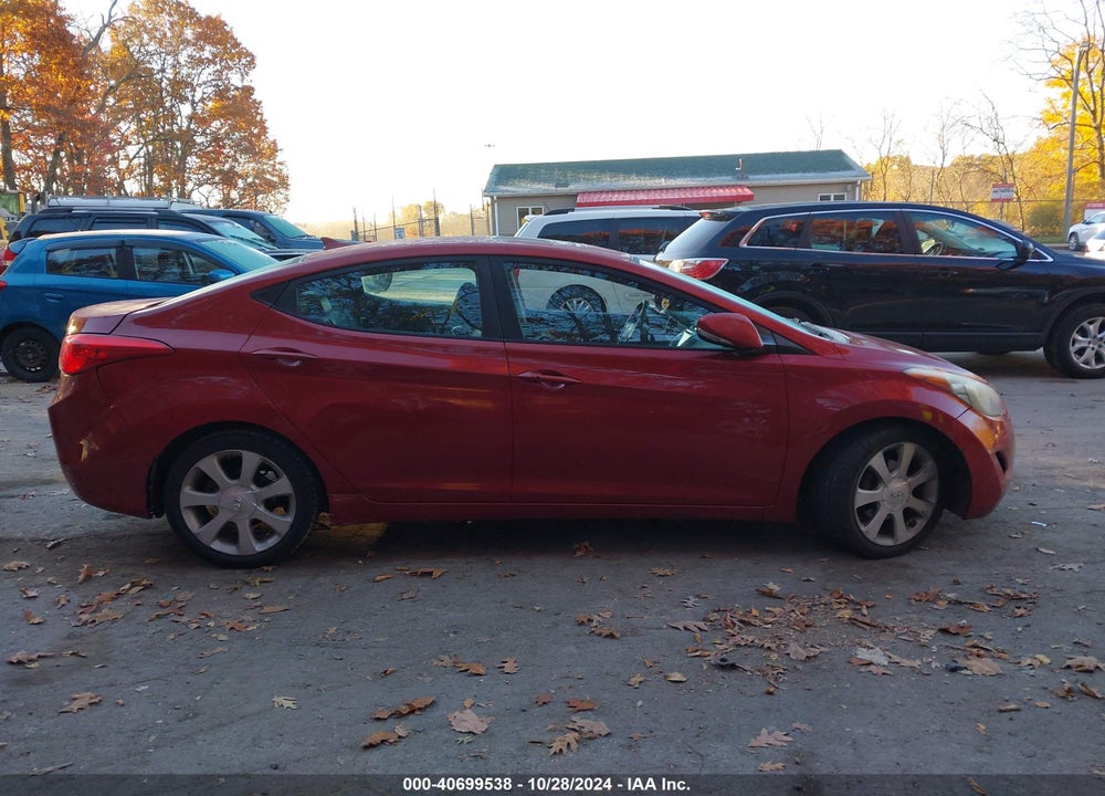 2012 HYUNDAI ELANTRA LIMITED (ULSAN PLANT) VIN: KMHDH4AE8CU501612