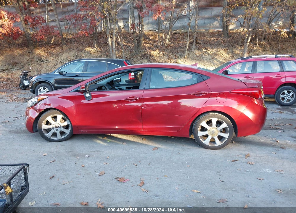 2012 HYUNDAI ELANTRA LIMITED (ULSAN PLANT) VIN: KMHDH4AE8CU501612