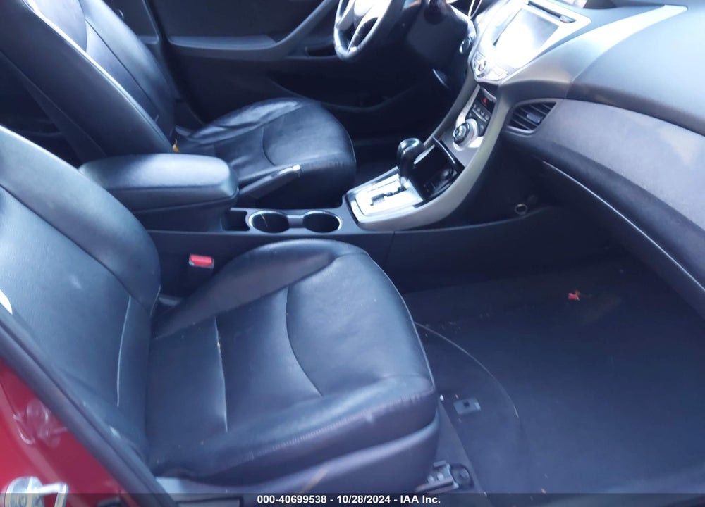 2012 HYUNDAI ELANTRA LIMITED (ULSAN PLANT) VIN: KMHDH4AE8CU501612