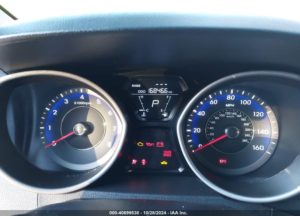 2012 HYUNDAI ELANTRA LIMITED (ULSAN PLANT) VIN: KMHDH4AE8CU501612