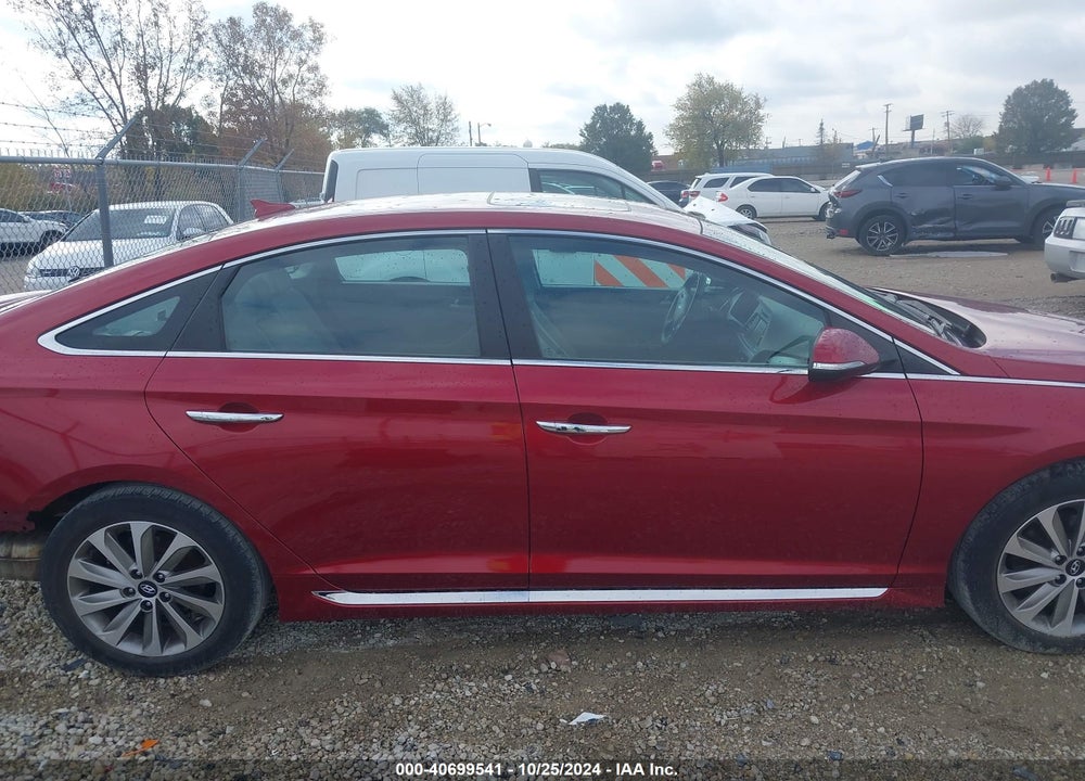 2016 HYUNDAI SONATA SPORT VIN: 5NPE34AF2GH376879