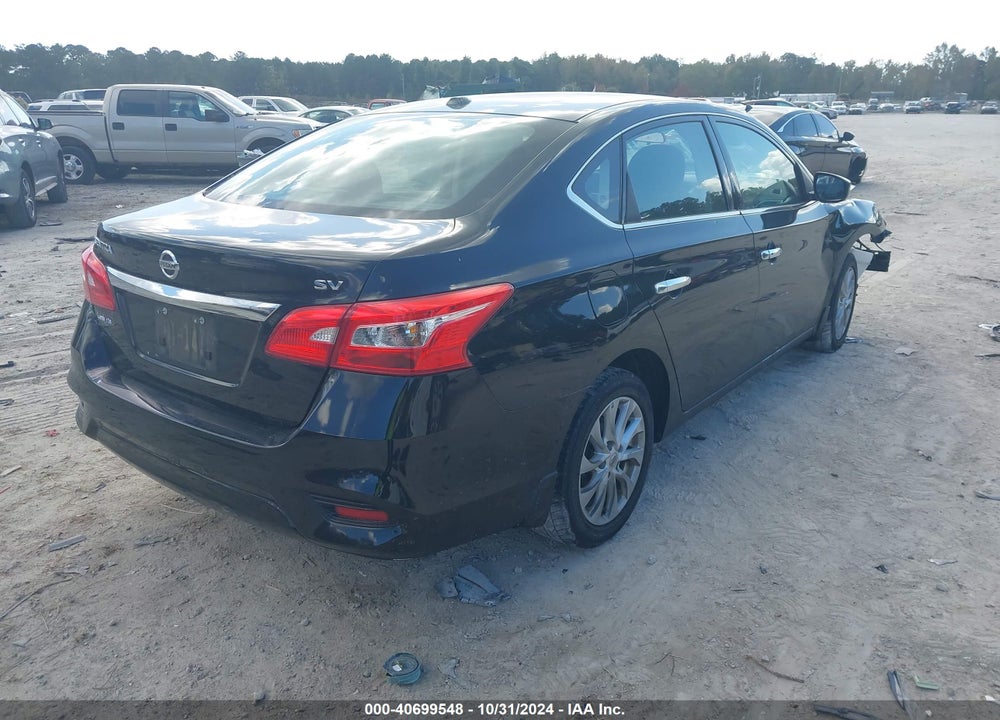 2018 NISSAN SENTRA SV VIN: 3N1AB7AP9JL621912