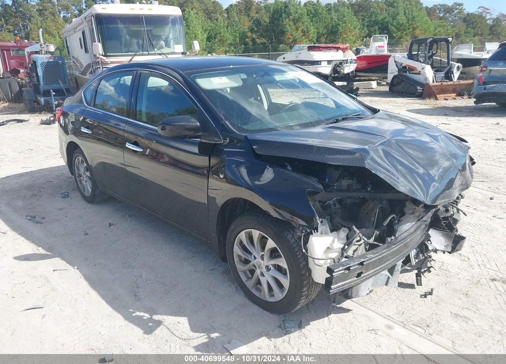 2018 NISSAN SENTRA SV VIN: 3N1AB7AP9JL621912