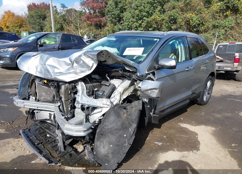 2020 FORD EDGE TITANIUM VIN: 2FMPK3K91LBB45729