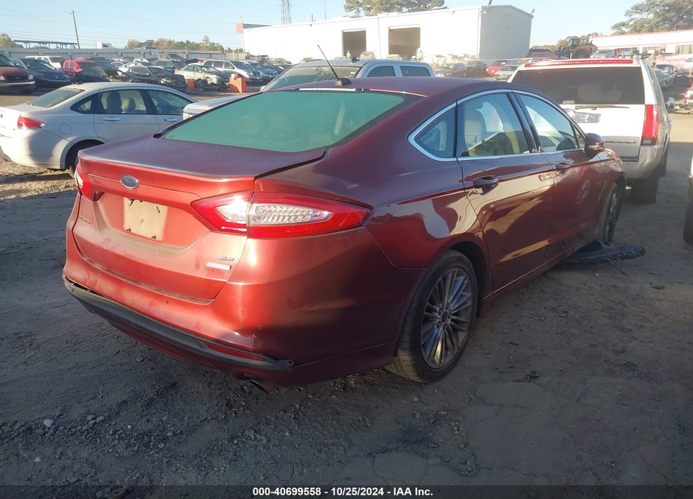 2014 FORD FUSION SE VIN: 3FA6P0HD9ER173459