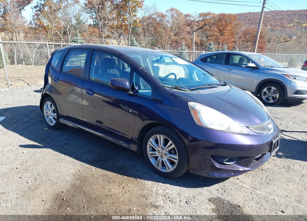 2009 HONDA FIT SPORT VIN: JHMGE88489S015853