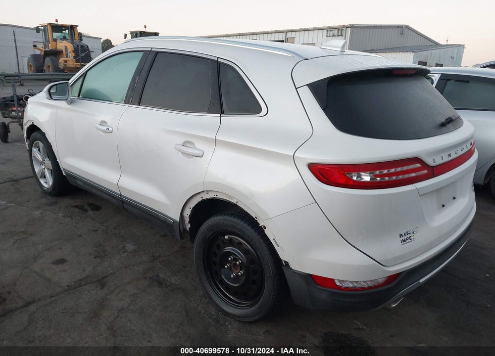 2015 LINCOLN MKC VIN: 5LMCJ1A95FUJ09898