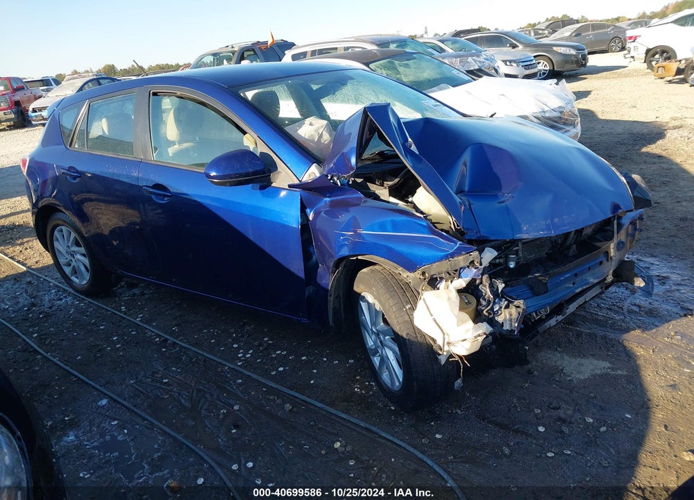 2013 MAZDA 3 I TOURING VIN: JM1BL1L71D1724729