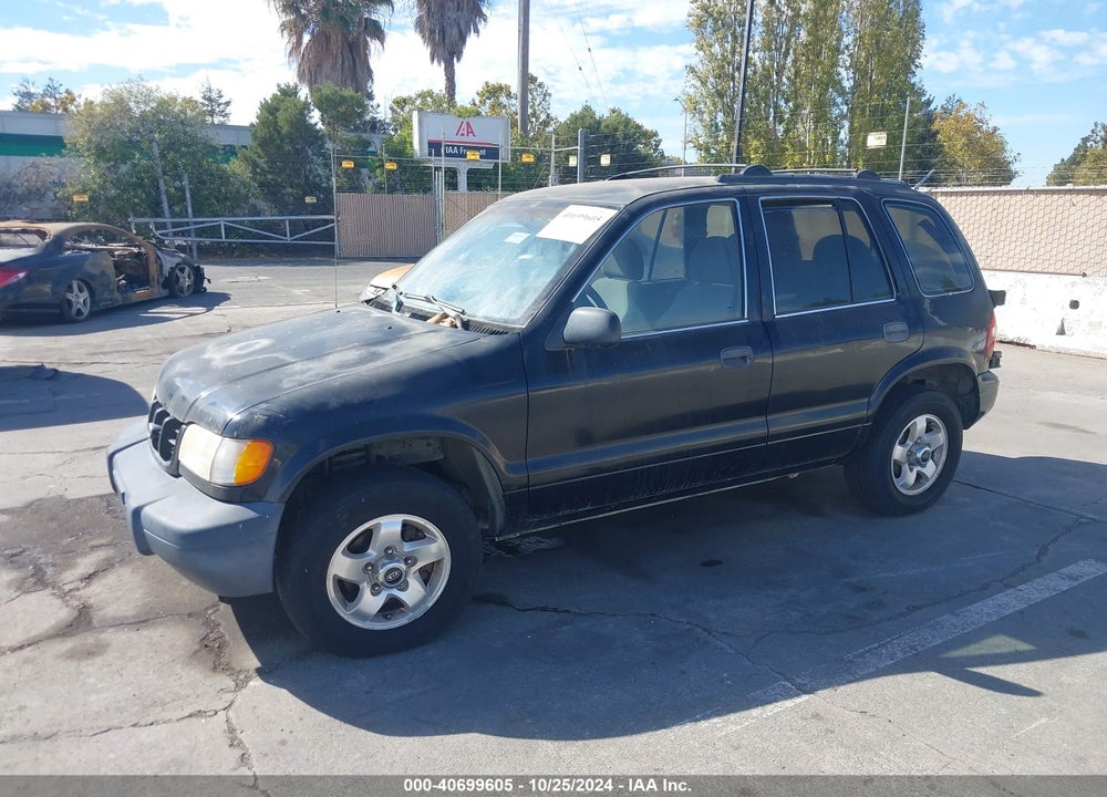 2001 KIA SPORTAGE EX/LIMITED VIN: KNDJB723215052880