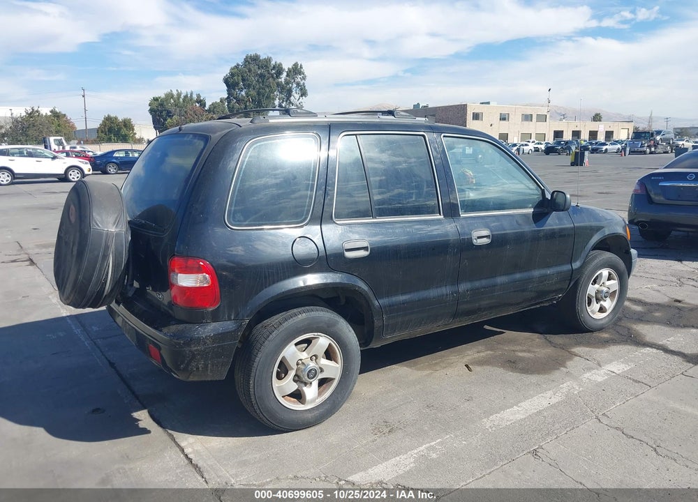 2001 KIA SPORTAGE EX/LIMITED VIN: KNDJB723215052880