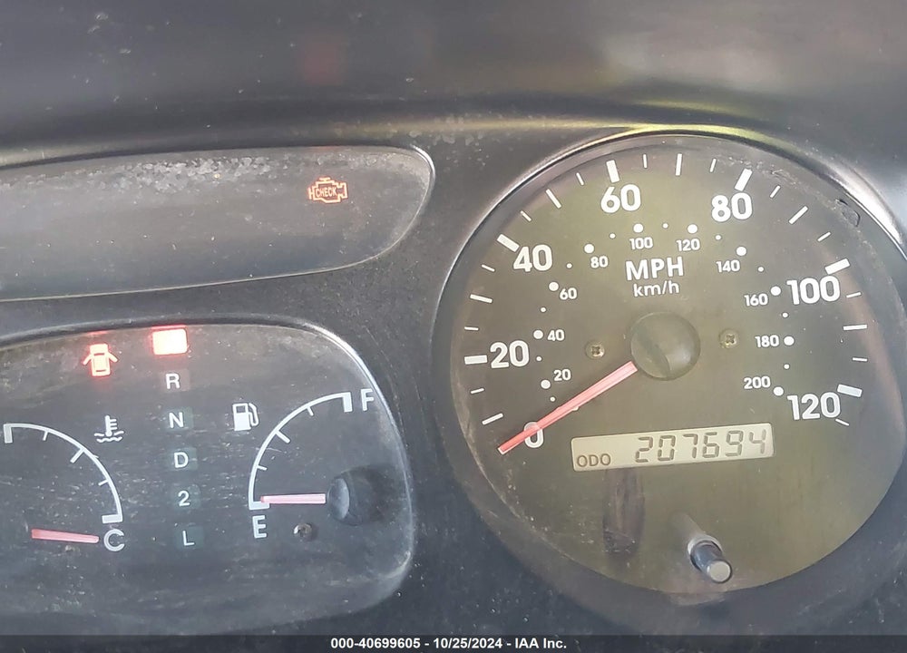 2001 KIA SPORTAGE EX/LIMITED VIN: KNDJB723215052880