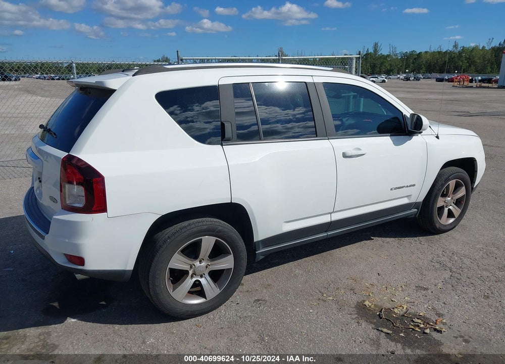 2016 JEEP COMPASS HIGH ALTITUDE EDITION VIN: 1C4NJDEB6GD789567