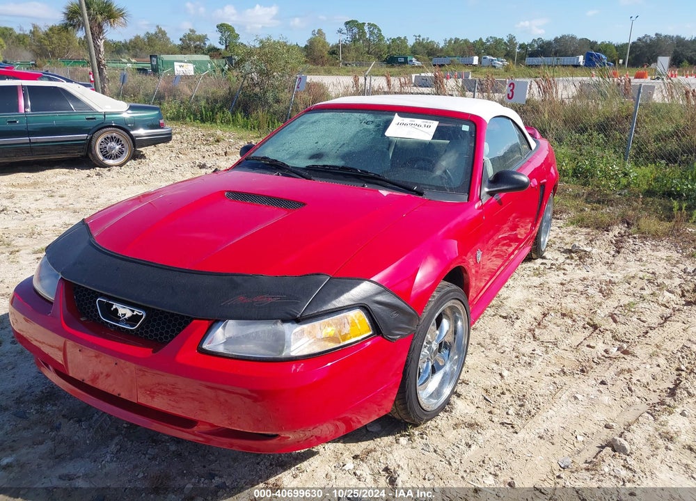 1999 FORD MUSTANG GT VIN: 1FAFP45X3XF143864