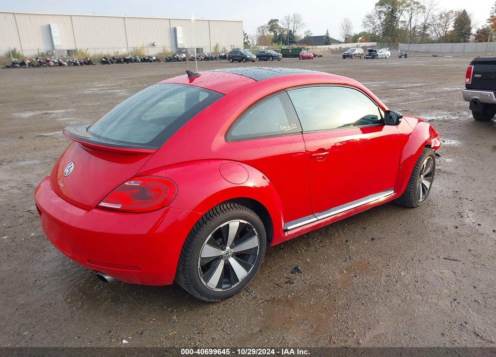 2012 VOLKSWAGEN BEETLE 2.0T TURBO VIN: 3VWV67ATXCM658493