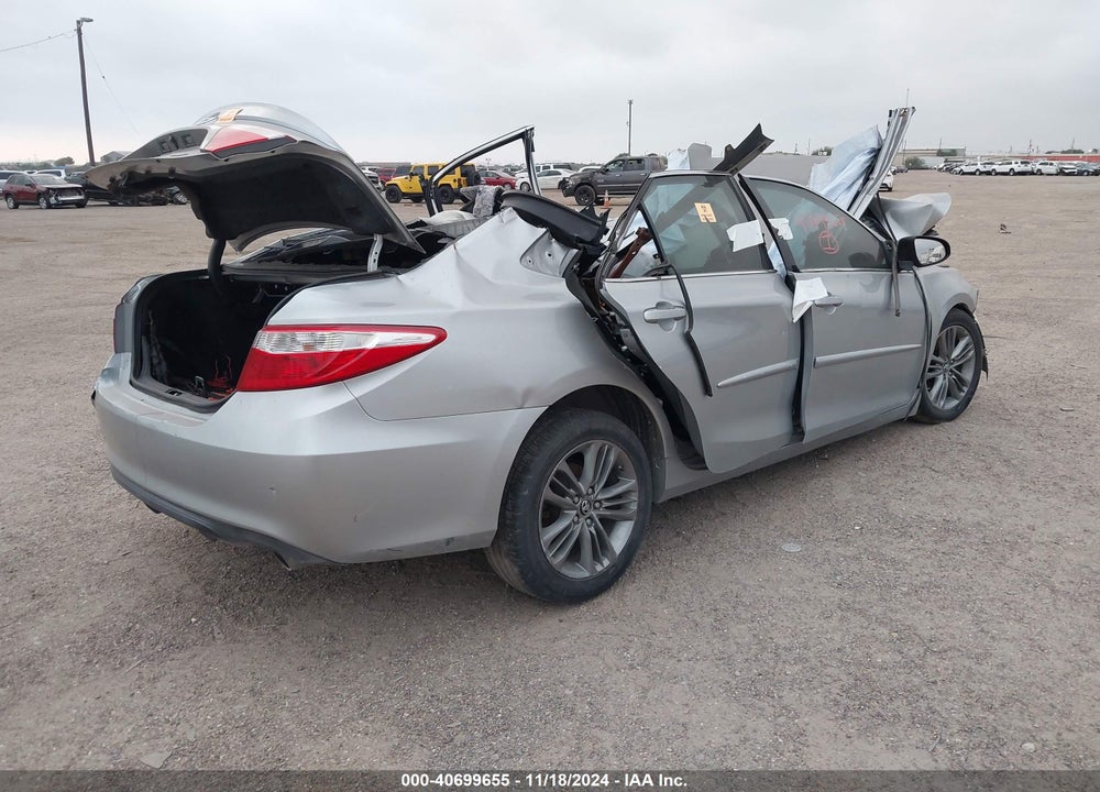 2016 TOYOTA CAMRY SE VIN: 4T1BF1FKXGU251595