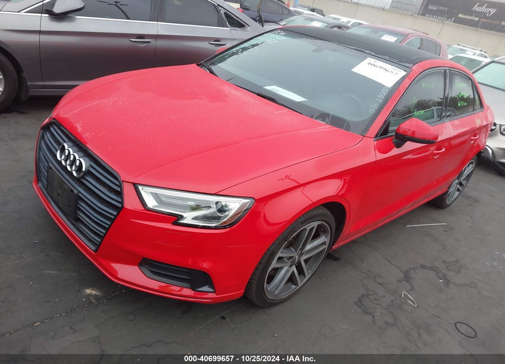 2020 AUDI A3 PREMIUM 40 TFSI FRONT-WHEEL DRIVE S TRONIC VIN: WAUAUGFF7LA006595