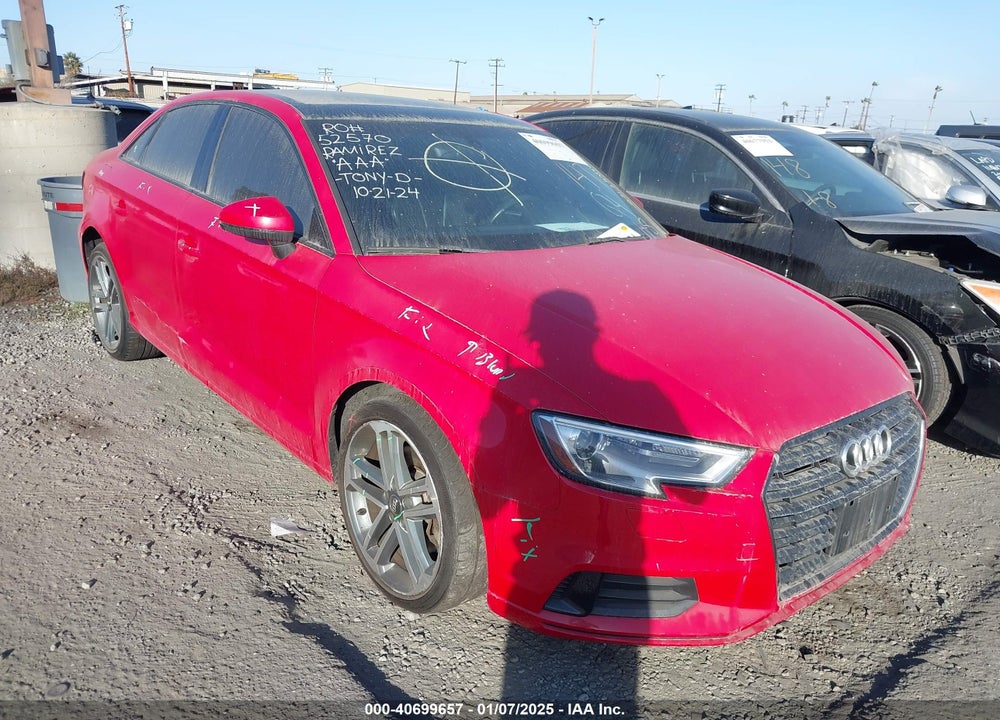 2020 AUDI A3 PREMIUM 40 TFSI FRONT-WHEEL DRIVE S TRONIC VIN: WAUAUGFF7LA006595
