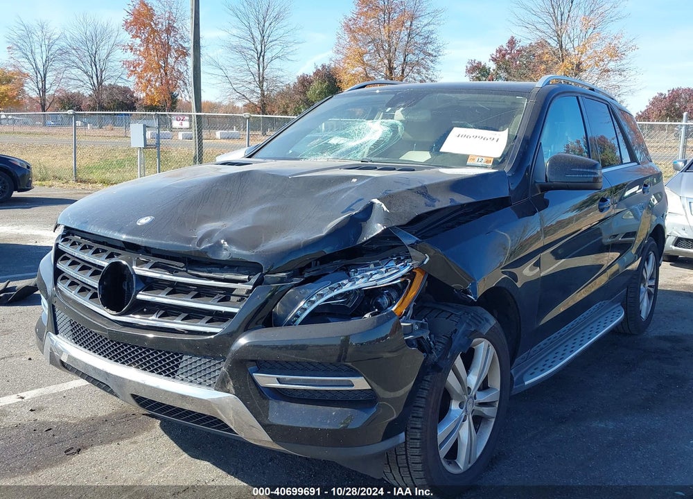 2014 MERCEDES-BENZ ML 350 4MATIC VIN: 4JGDA5HB9EA283237