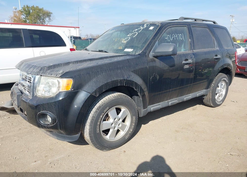 2012 FORD ESCAPE XLT VIN: 1FMCU9DG6CKA05365