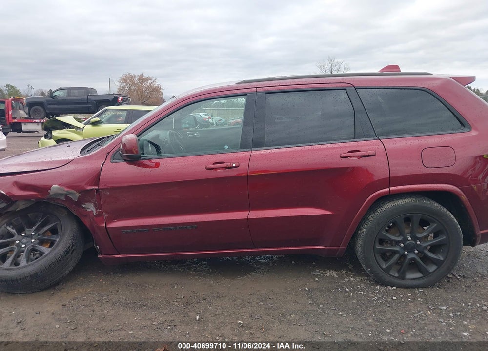 2019 CHEROKEE JEEP GRAND  ALTITUDE 4X4 VIN: 1C4RJFAG7KC618825