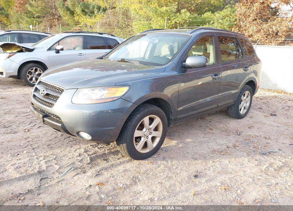2007 HYUNDAI SANTA FE LIMITED/SE VIN: 5NMSH13E07H086578