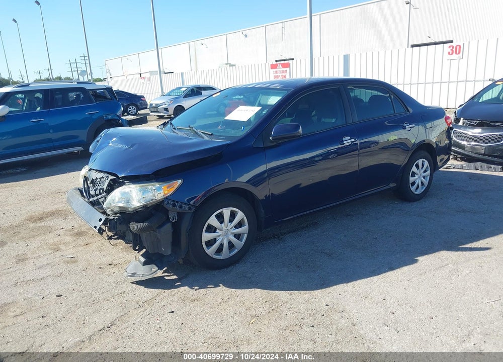 2011 TOYOTA COROLLA LE VIN: 2T1BU4EE6BC734854