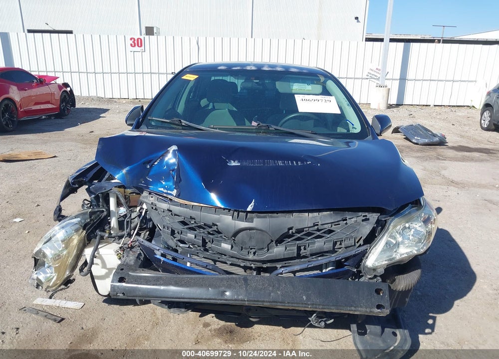 2011 TOYOTA COROLLA LE VIN: 2T1BU4EE6BC734854