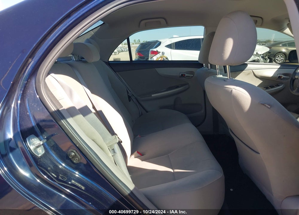 2011 TOYOTA COROLLA LE VIN: 2T1BU4EE6BC734854