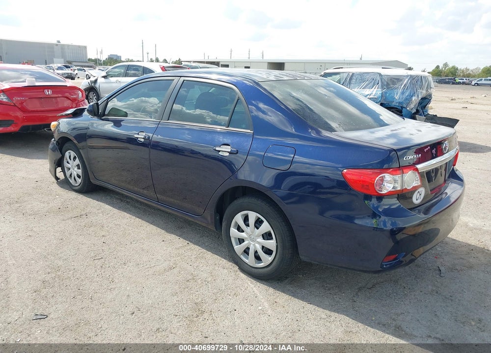 2011 TOYOTA COROLLA LE VIN: 2T1BU4EE6BC734854