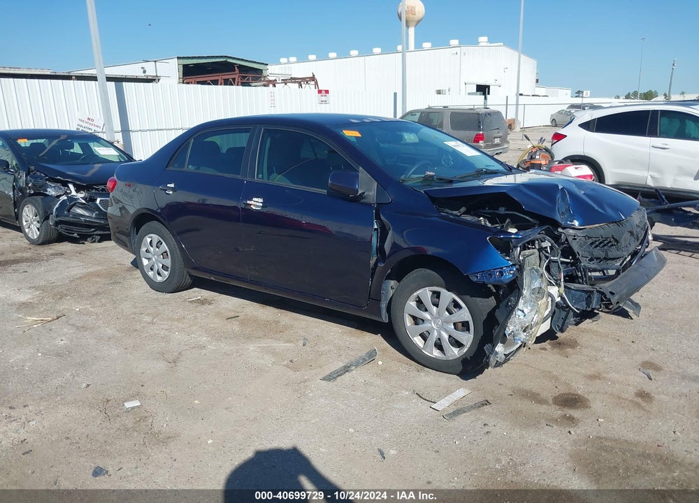 2011 TOYOTA COROLLA LE VIN: 2T1BU4EE6BC734854