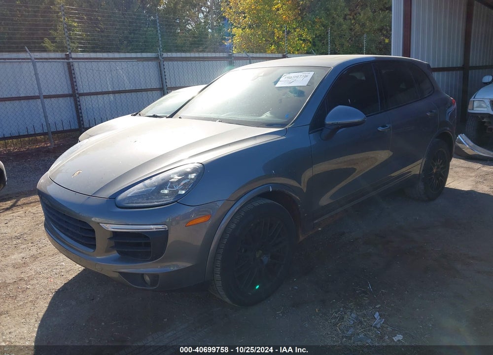 2015 PORSCHE CAYENNE DIESEL VIN: WP1AF2A27FLA37941