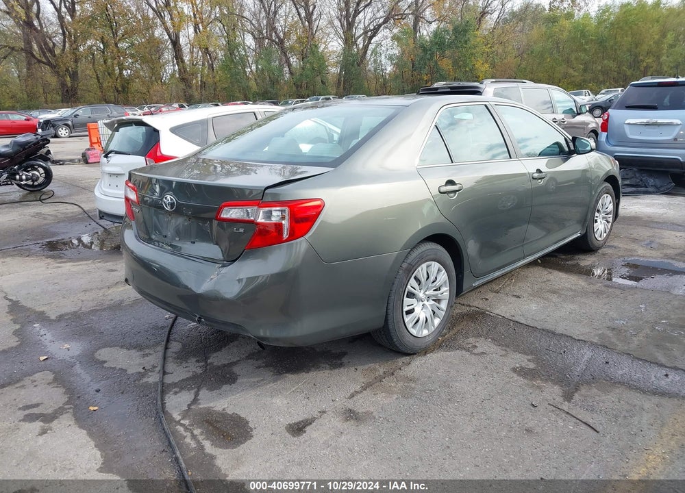 2012 TOYOTA CAMRY LE VIN: 4T1BF1FK4CU552065